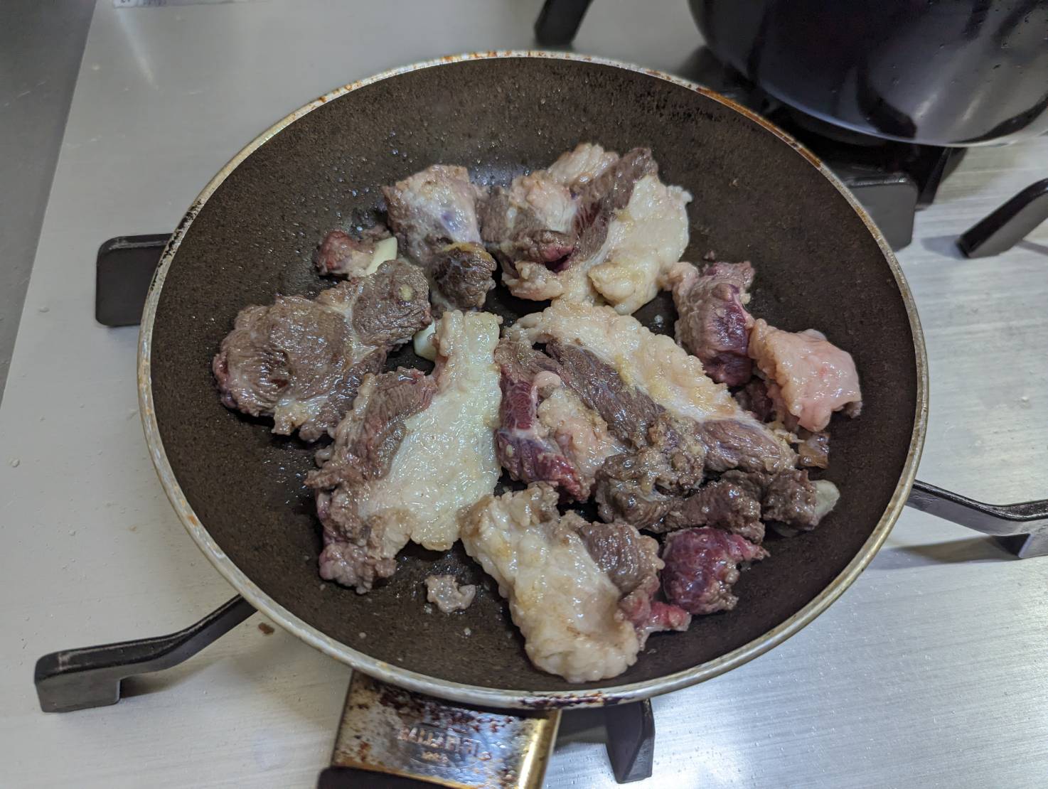 ～　友人からもらった熊肉で熊鍋　～