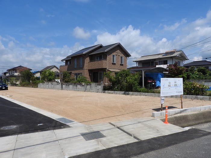 倉敷市玉島阿賀崎3丁目で分譲地の販売しています！残り1区画になりました。