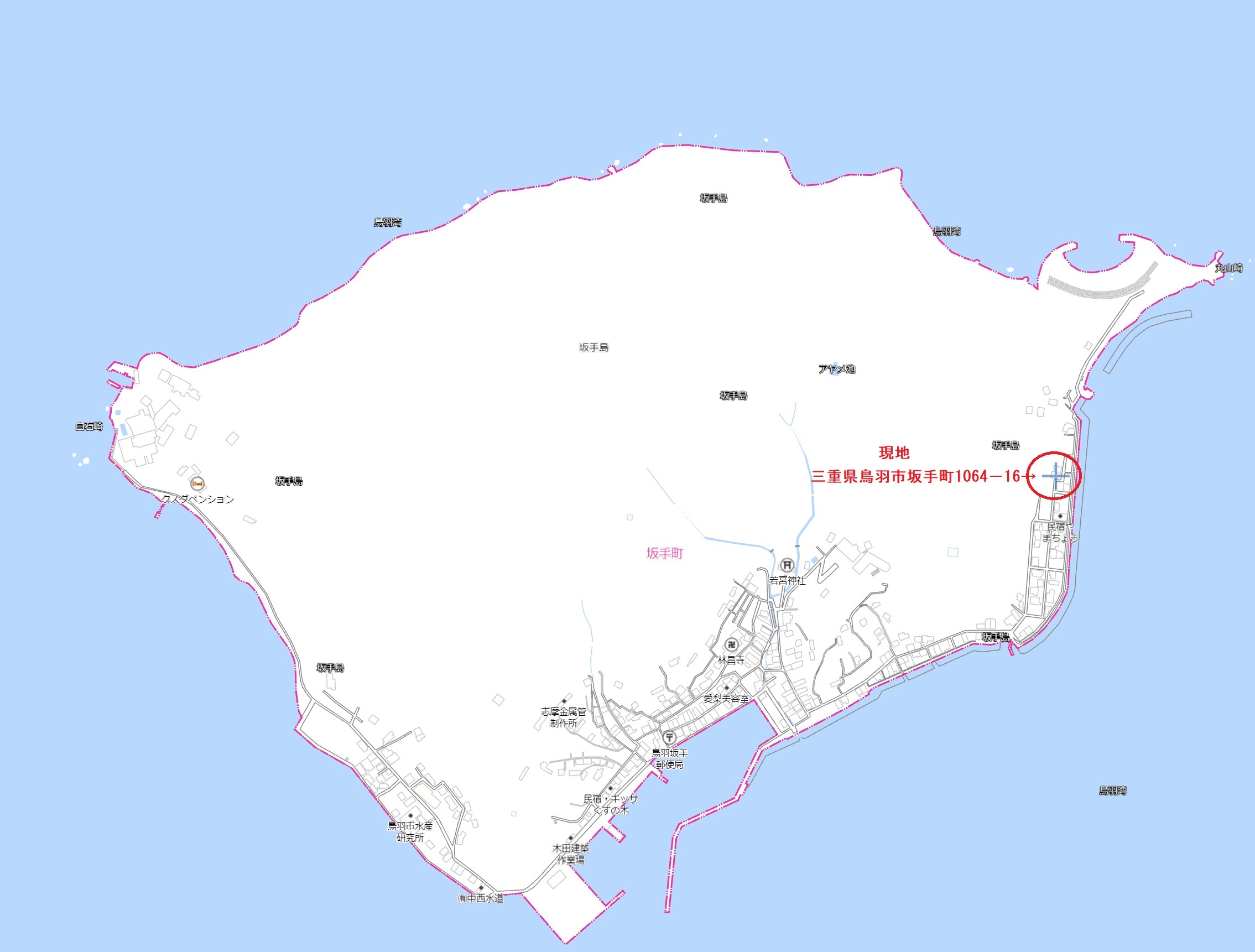 三重県鳥羽市坂手町（離島）３５０万円　一戸建て住宅