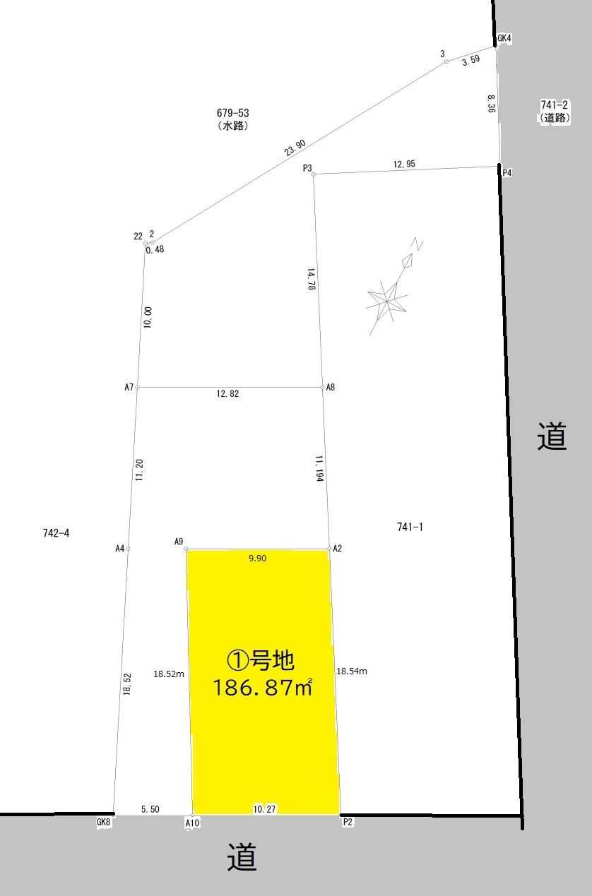 ～　大福３区画分譲地　最終区画１号地　～