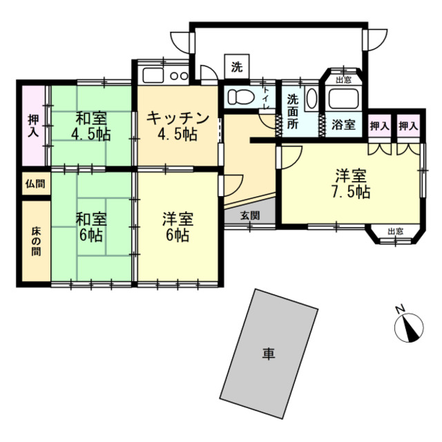 ～　山口県下松市若宮町　４２５万円平屋　～