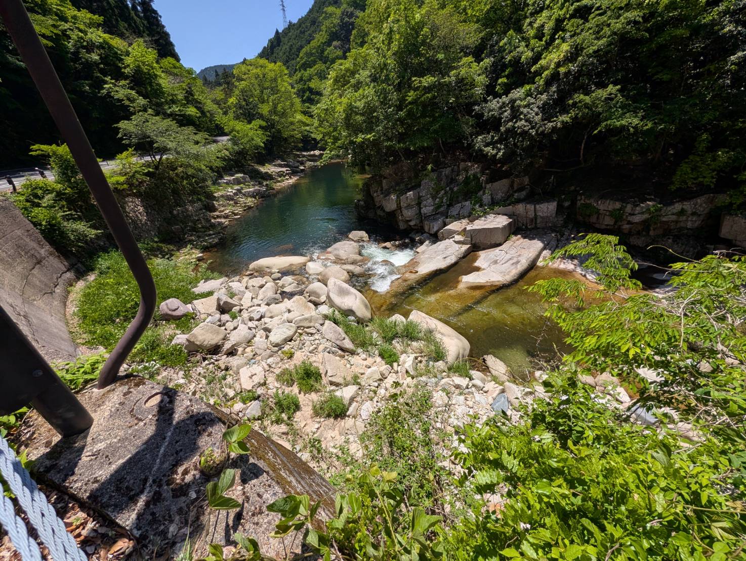 ～　吉井川上流で息子と川下り　～